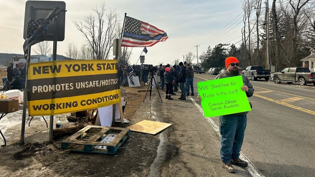 New York Prison Guard Strike Enters Third Week as State Begins Firings