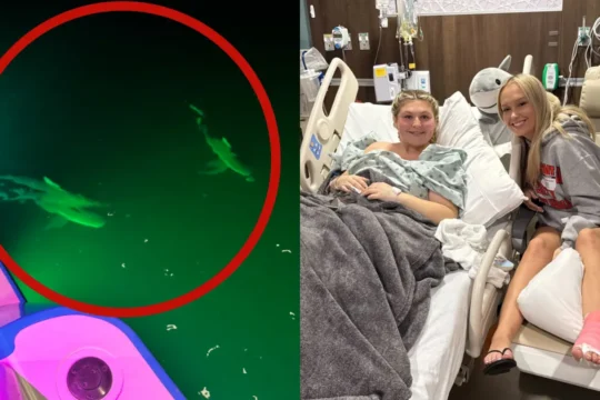 Two Friends Survive Shark Attack While Vacationing in the Bahamas