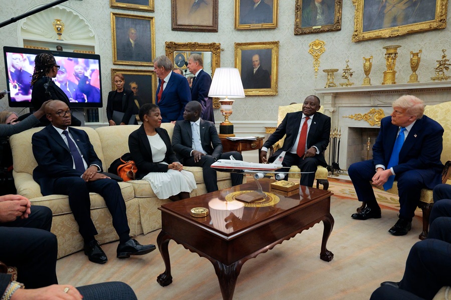 Trump Claims ‘White Genocide’ in South Africa
