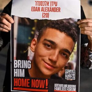 Trump: Hostage Edan Alexander to Be Released by Hamas
