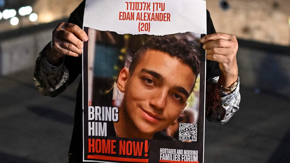 Trump: Hostage Edan Alexander to Be Released by Hamas