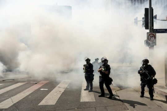 Texas Man Explosives Plot Targeted Police During Immigration Protests
