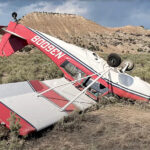 The plane crash occurred in a remote, forested part of the Quinault area.