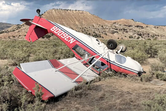 The plane crash occurred in a remote, forested part of the Quinault area.