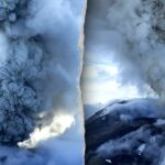 Krasheninnikov volcano eruption