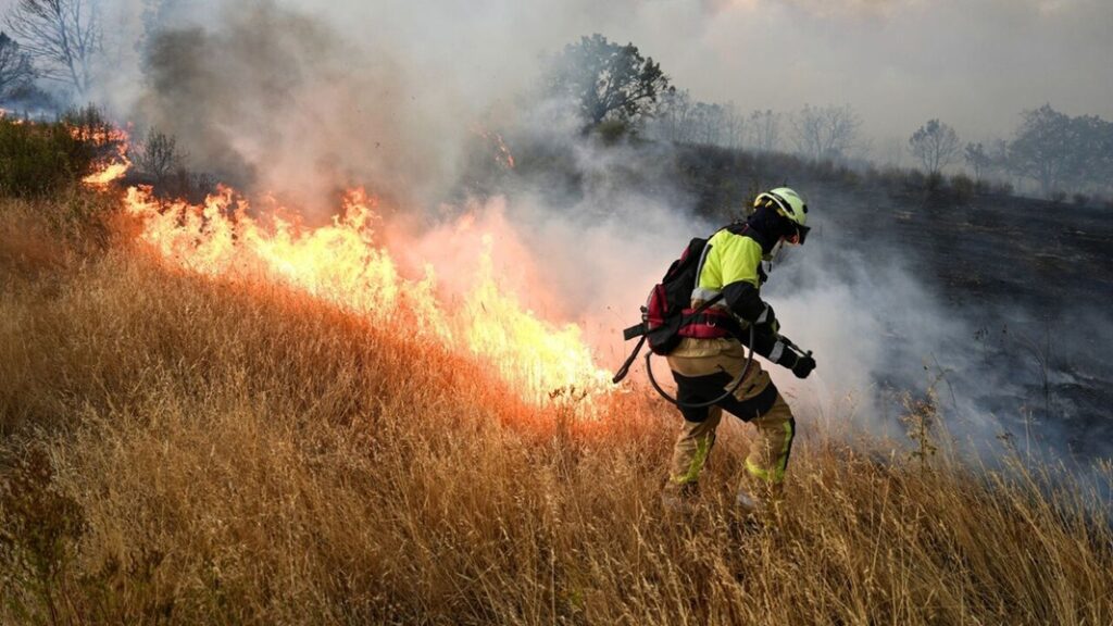 Wildfires Sweep Southern Europe