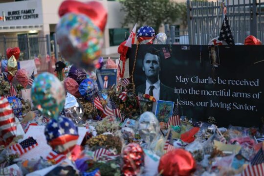 Tens of Thousands Gather to Honor Charlie Kirk at Arizona Memorial