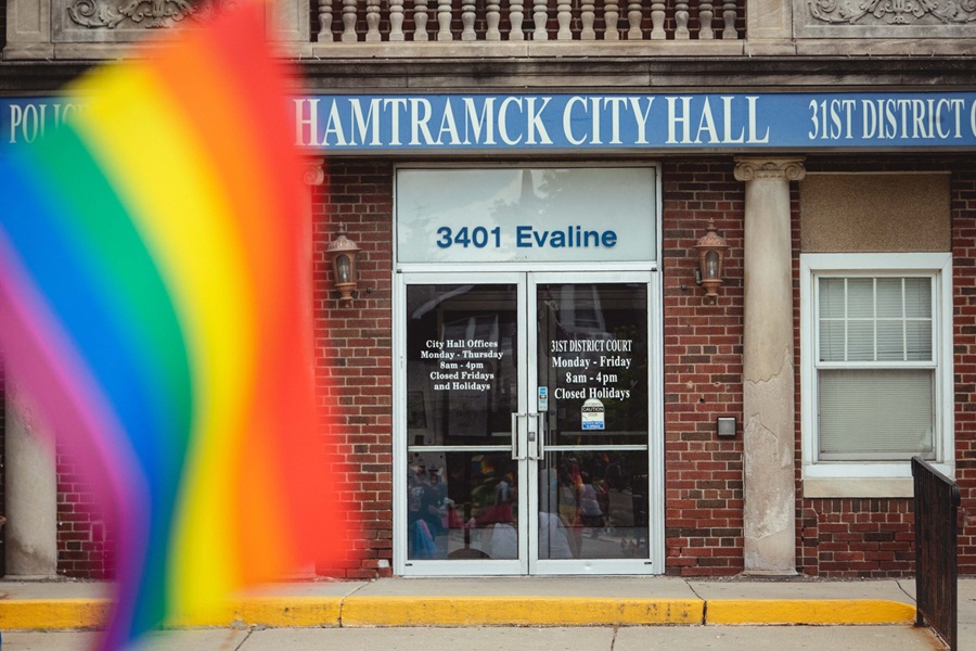 Judge Upholds Hamtramck’s Ban on LGBTQ+ Flags on Public Flagpoles