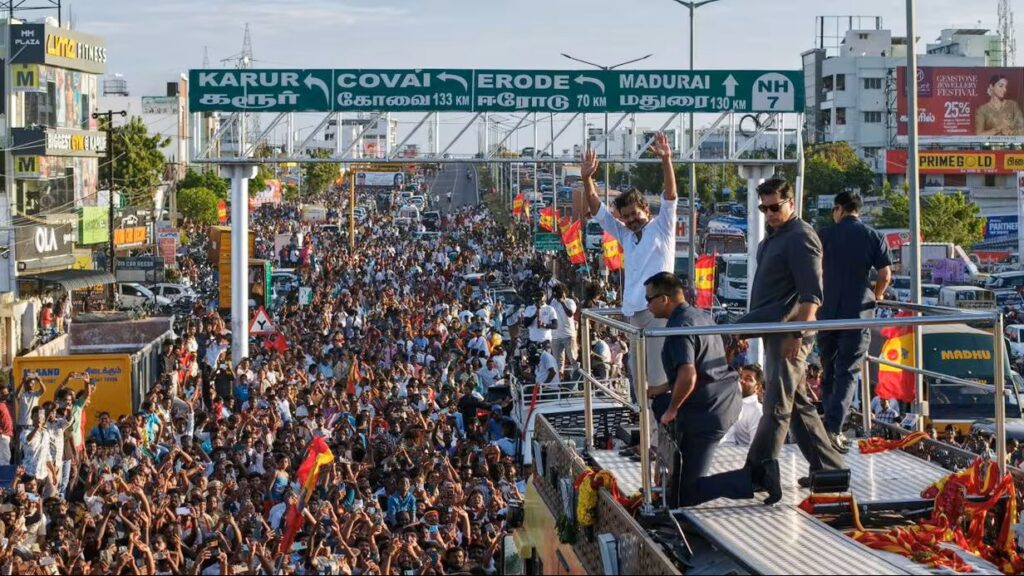 Tamil Nadu stampede at Vijay rally leaves 40 dead and over 120 injured