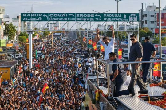 Tamil Nadu stampede at Vijay rally leaves 40 dead and over 120 injured