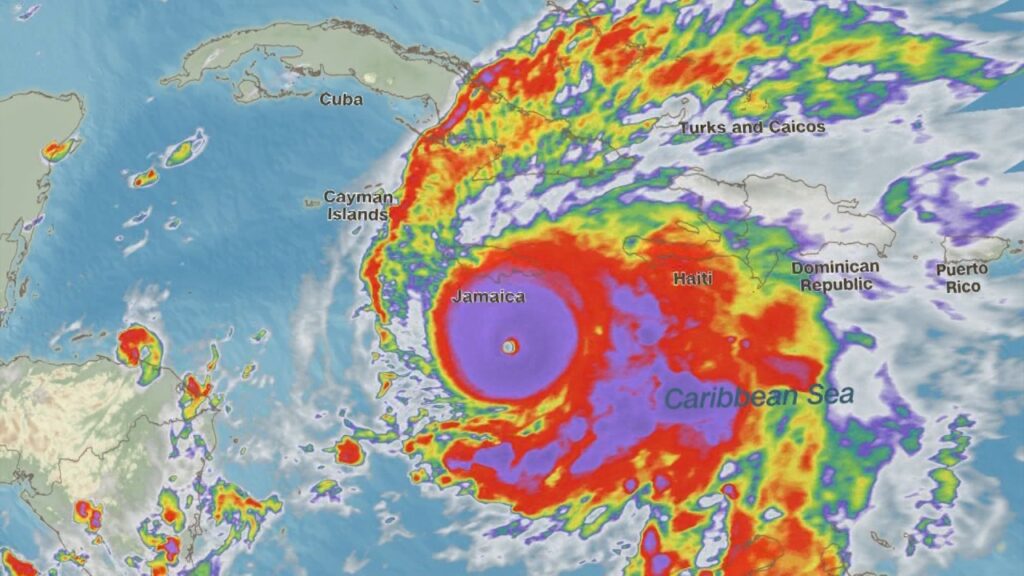 Hurricane Melissa Slams Jamaica as Category 5, Makes Landfall in Cuba as Category 3