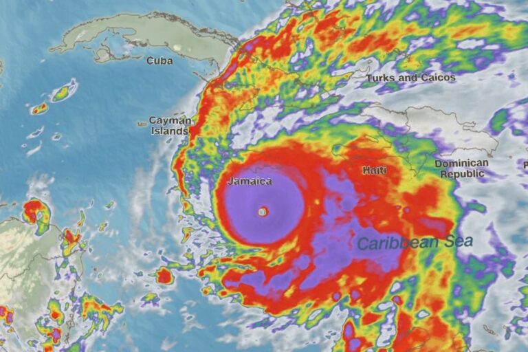 Hurricane Melissa Slams Jamaica as Category 5, Makes Landfall in Cuba as Category 3