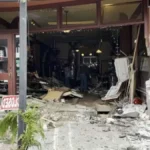 Los Gatos coffee shop crash
