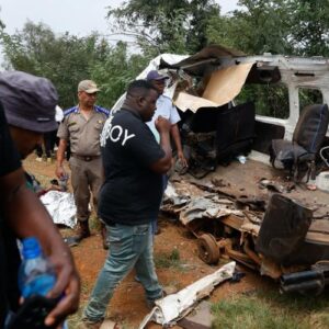 Gauteng school minibus crash kills at least 13 children near Johannesburg