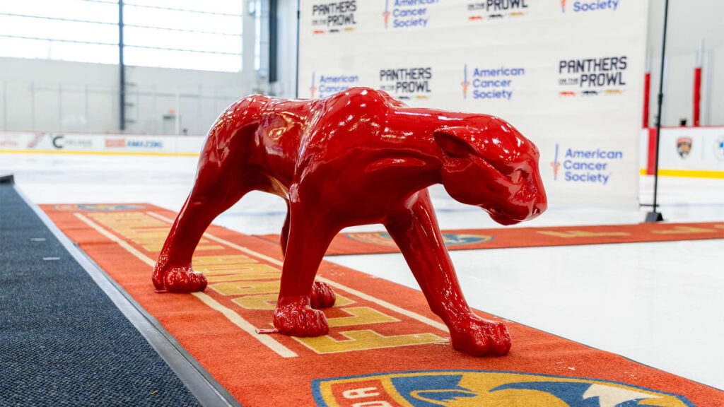 Panthers Unveil Star-Designed Panther Sculptures to Raise $1 Million for Cancer Research