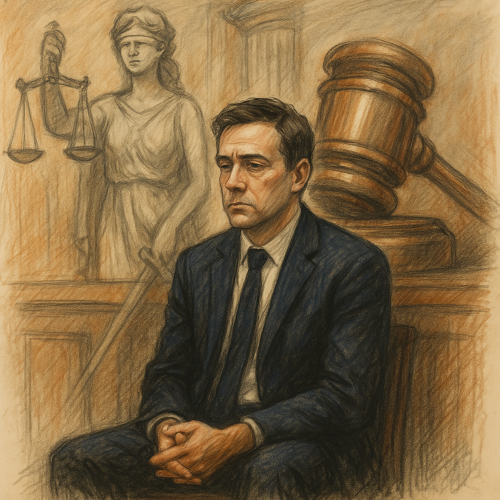 Ghislaine Maxwell's trial courtroom sketch or depiction