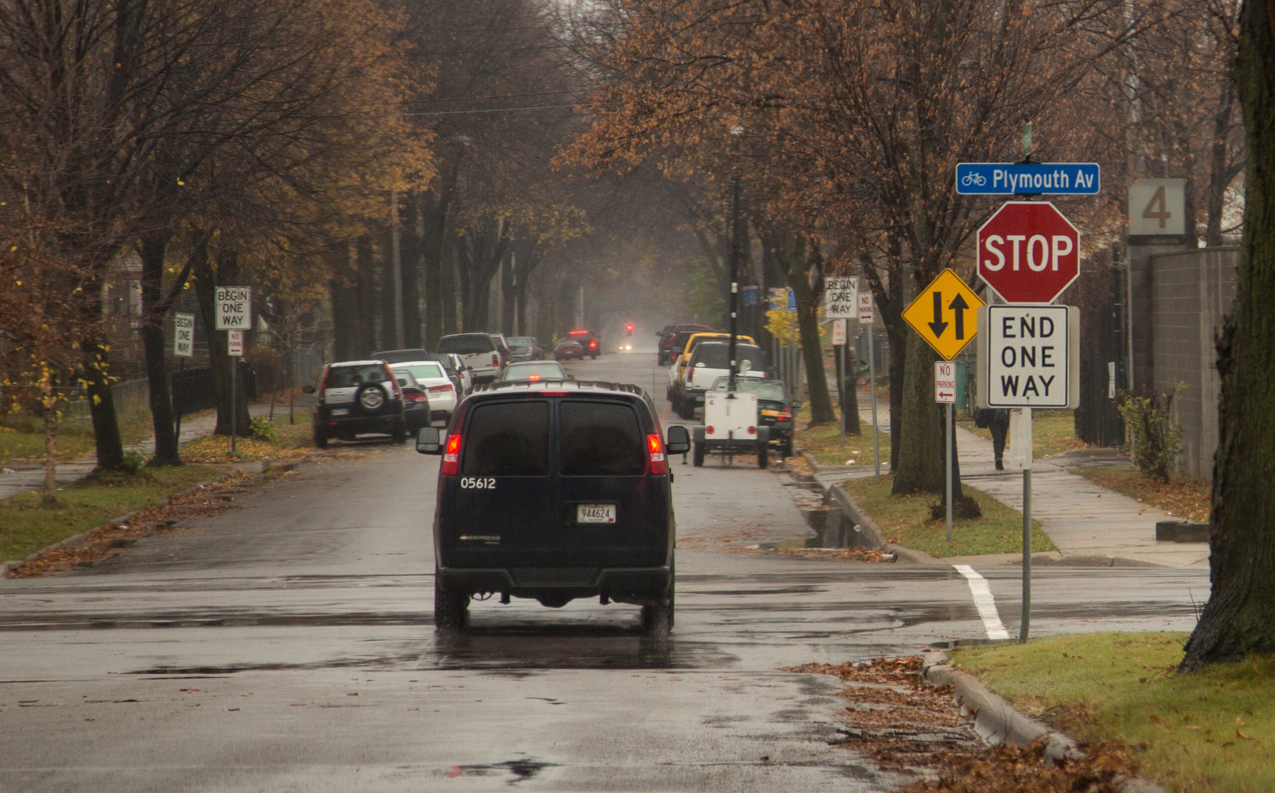 A chilling depiction of a suburban neighborhood packed with surveillance cameras capturing all angles