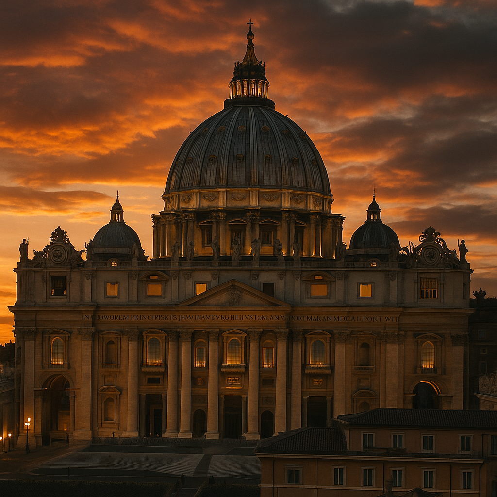 St. Peter's Basilica in Vatican City symbolizing Rome