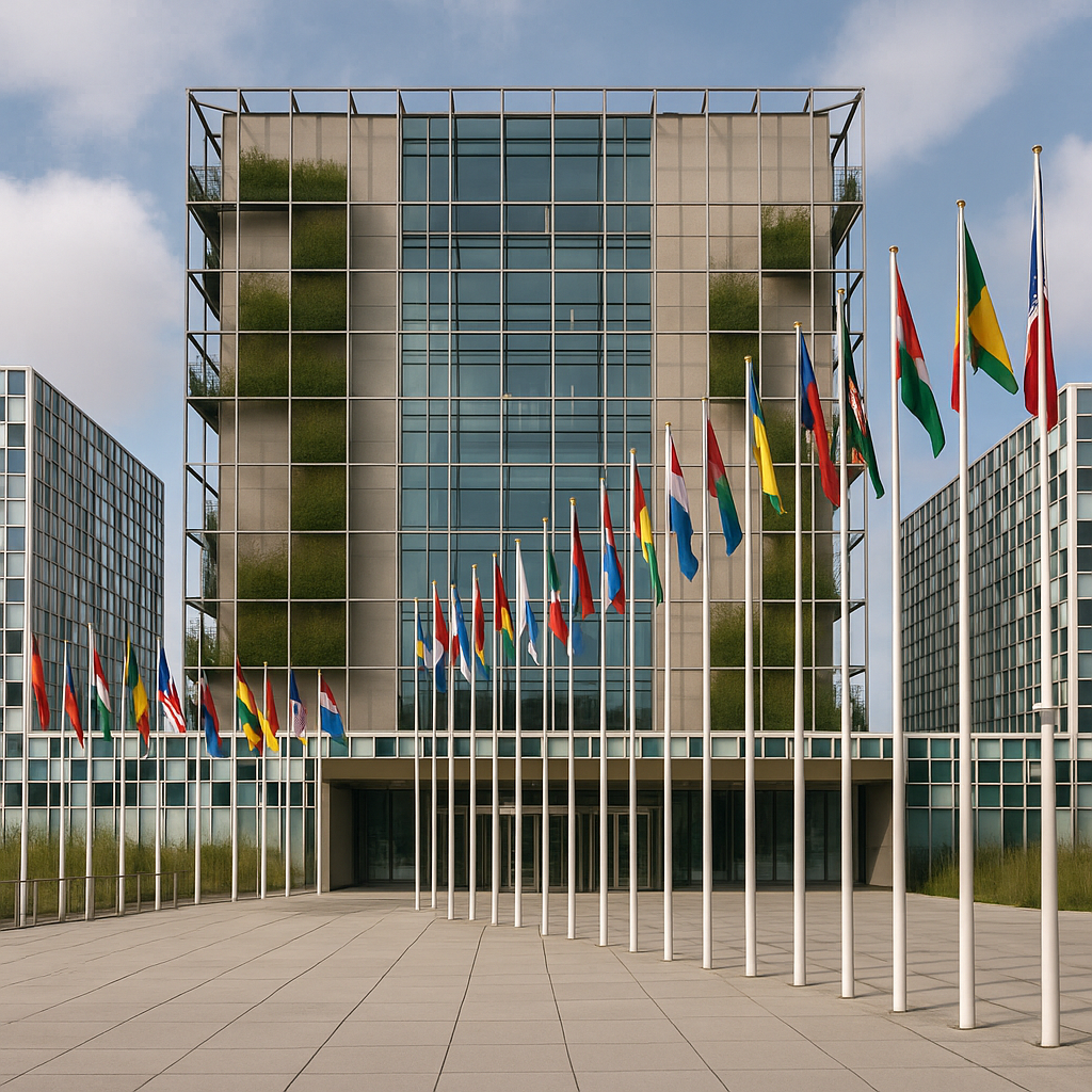 ICC headquarters building in The Hague