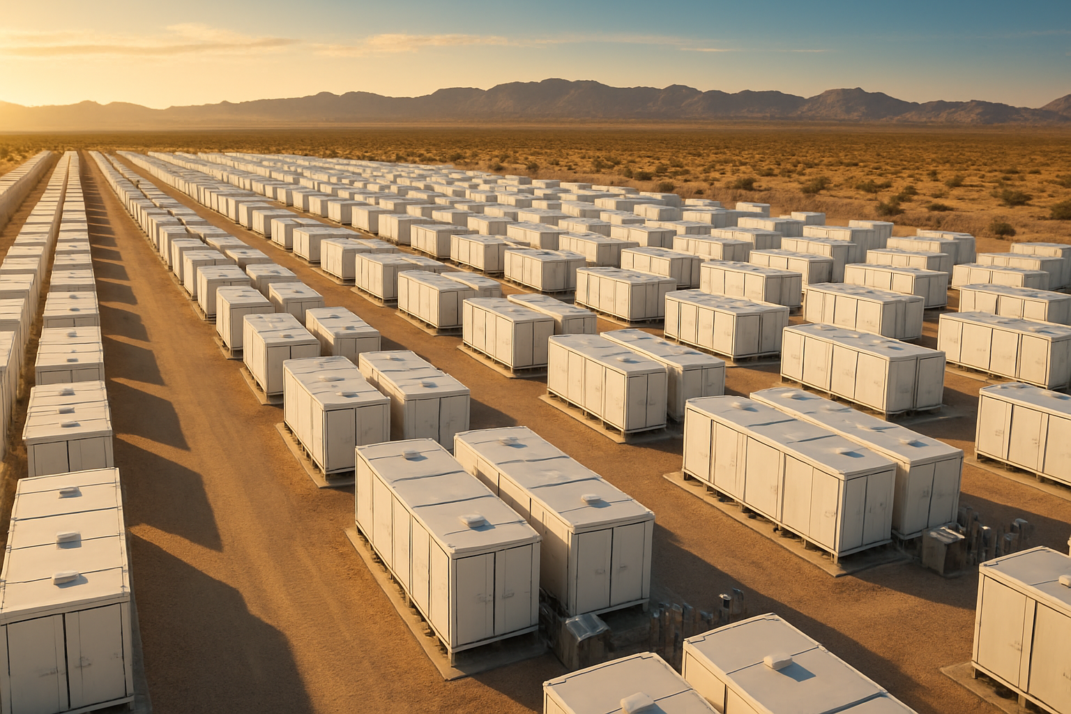 California grid batteries