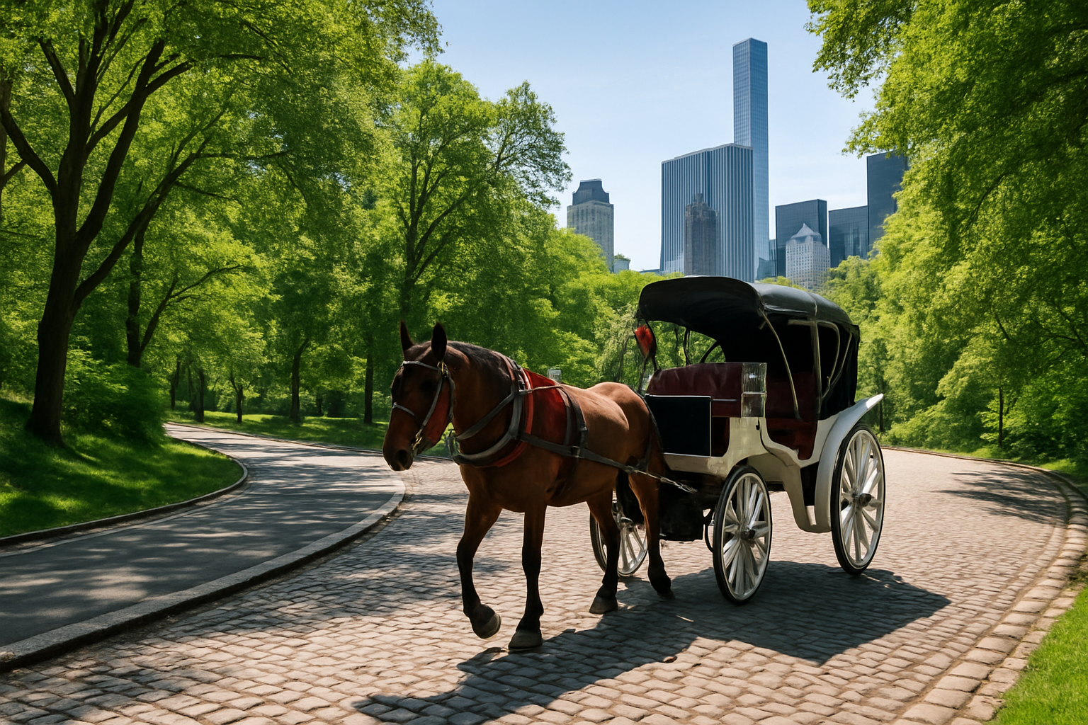 Central Park horse carriage