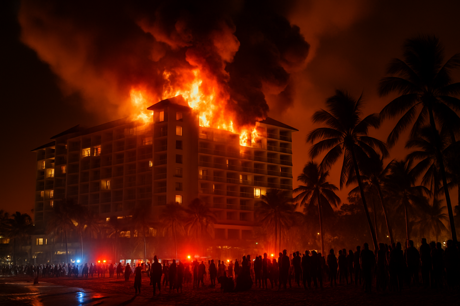 Dominican Republic hotel fire