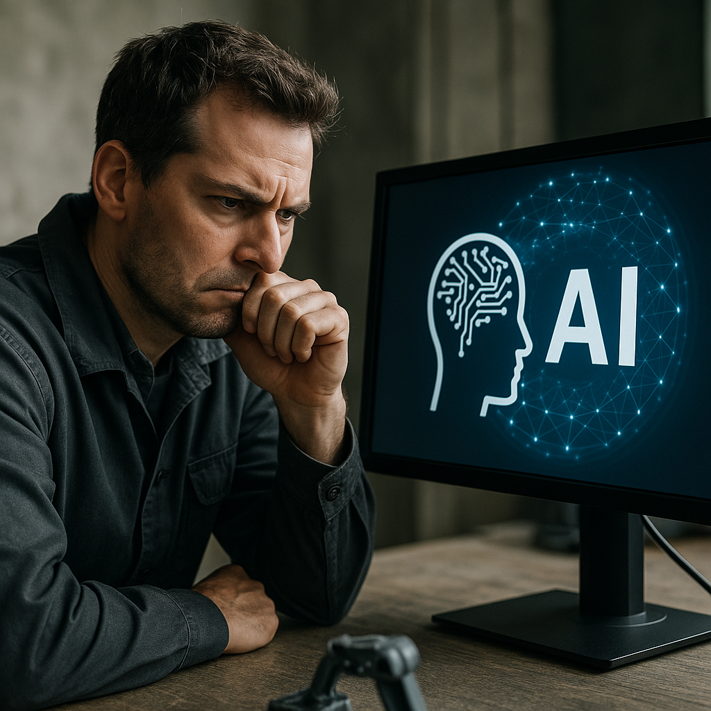 Illustration of the challenges AI presents in legal or medical fields