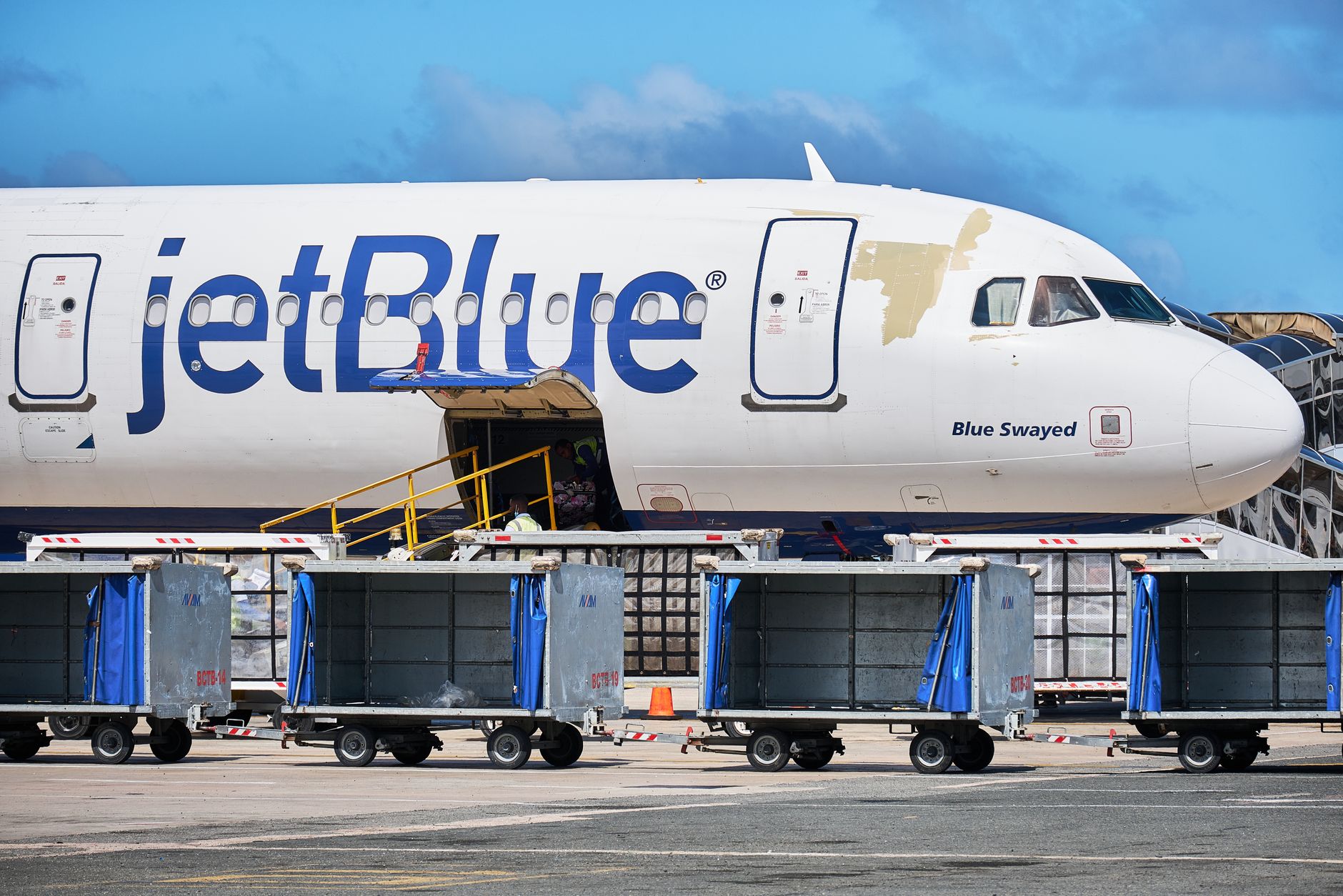 JetBlue drone strike