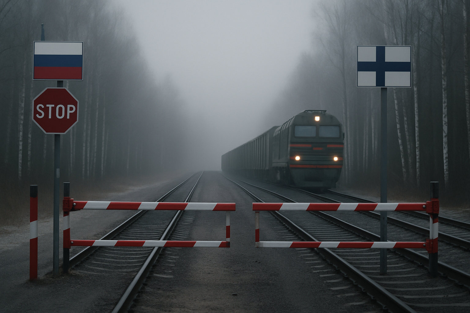 Russia rail crossings