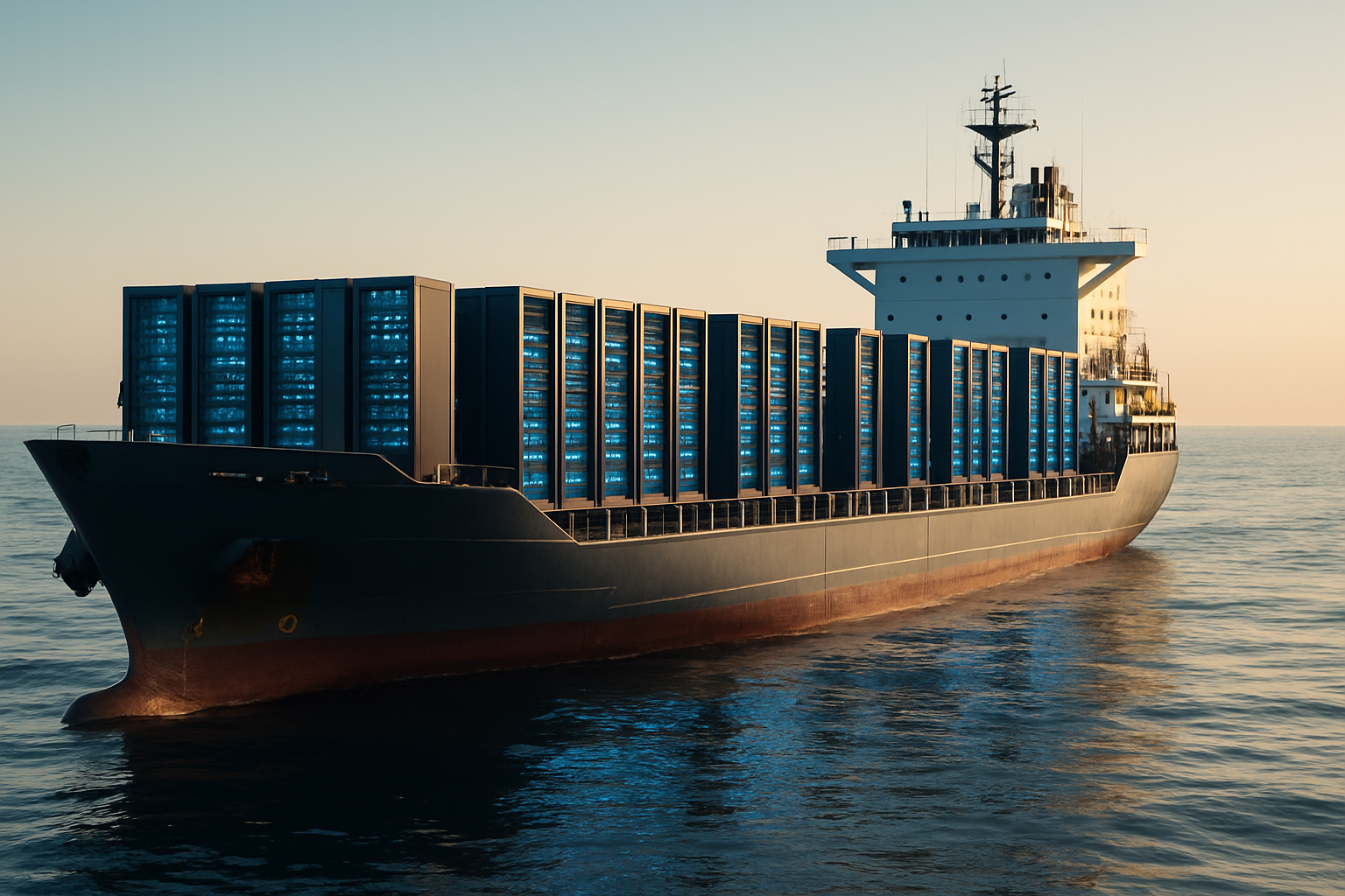 Samsung floating data centers