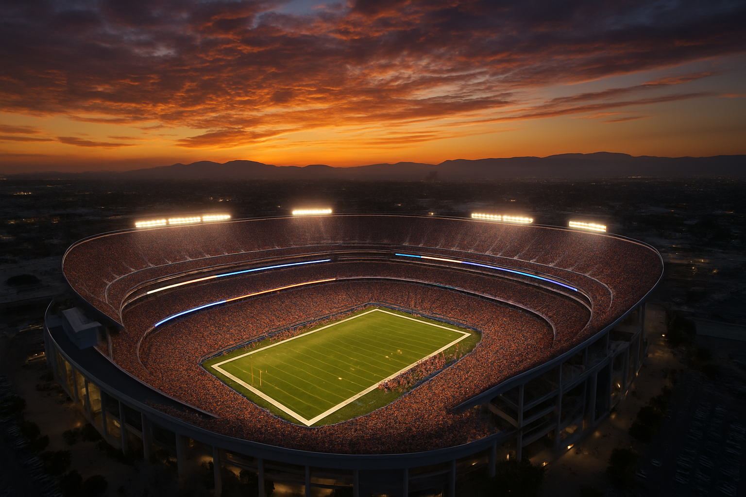 stadium workers strike