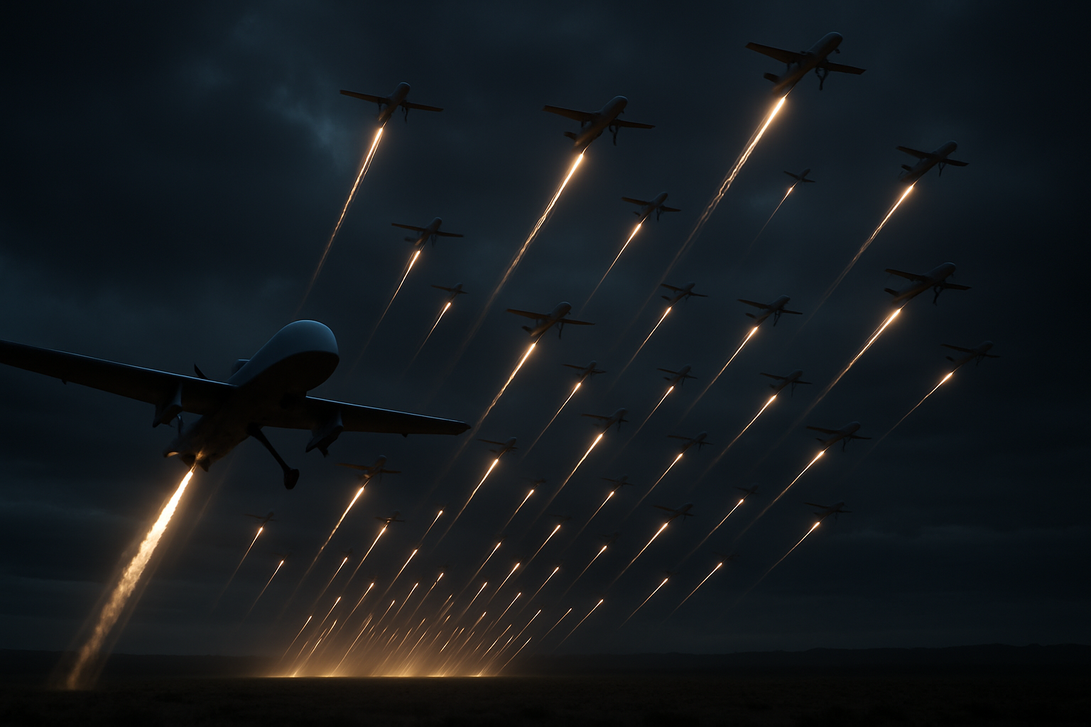 Ukraine drones and missiles