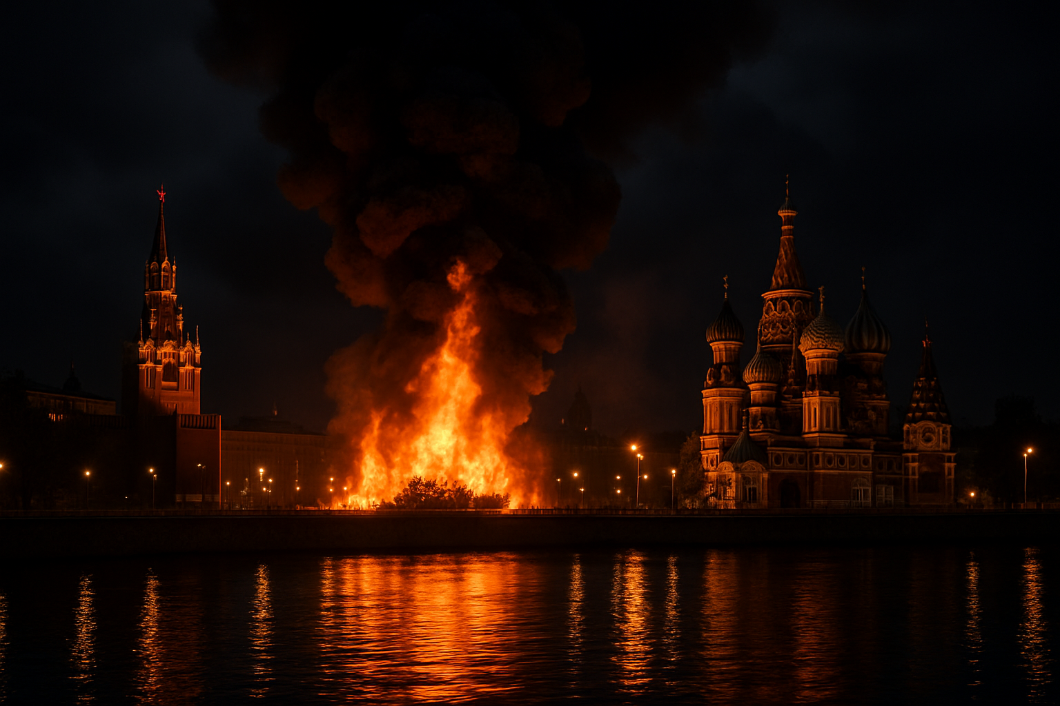 Zelenskyy Moscow fires