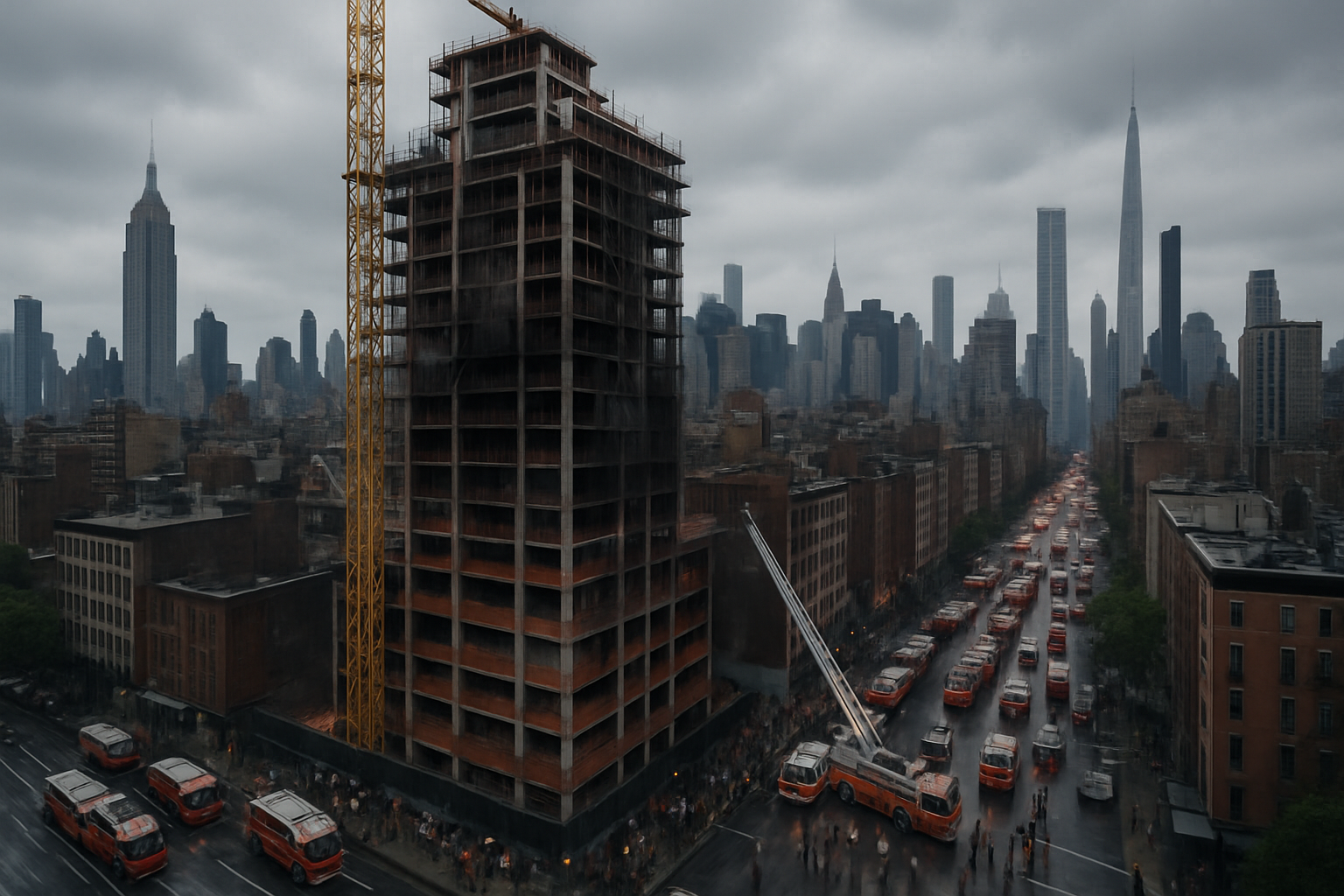 buckling beams Manhattan