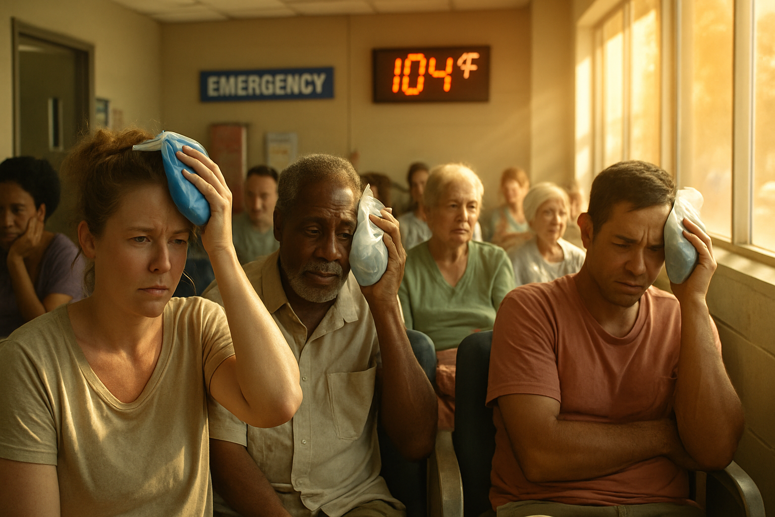 heat-related ER visits