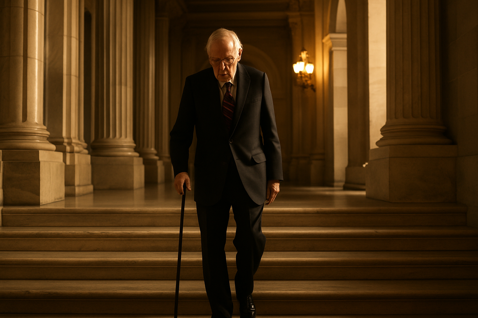 McConnell hospitalized fall