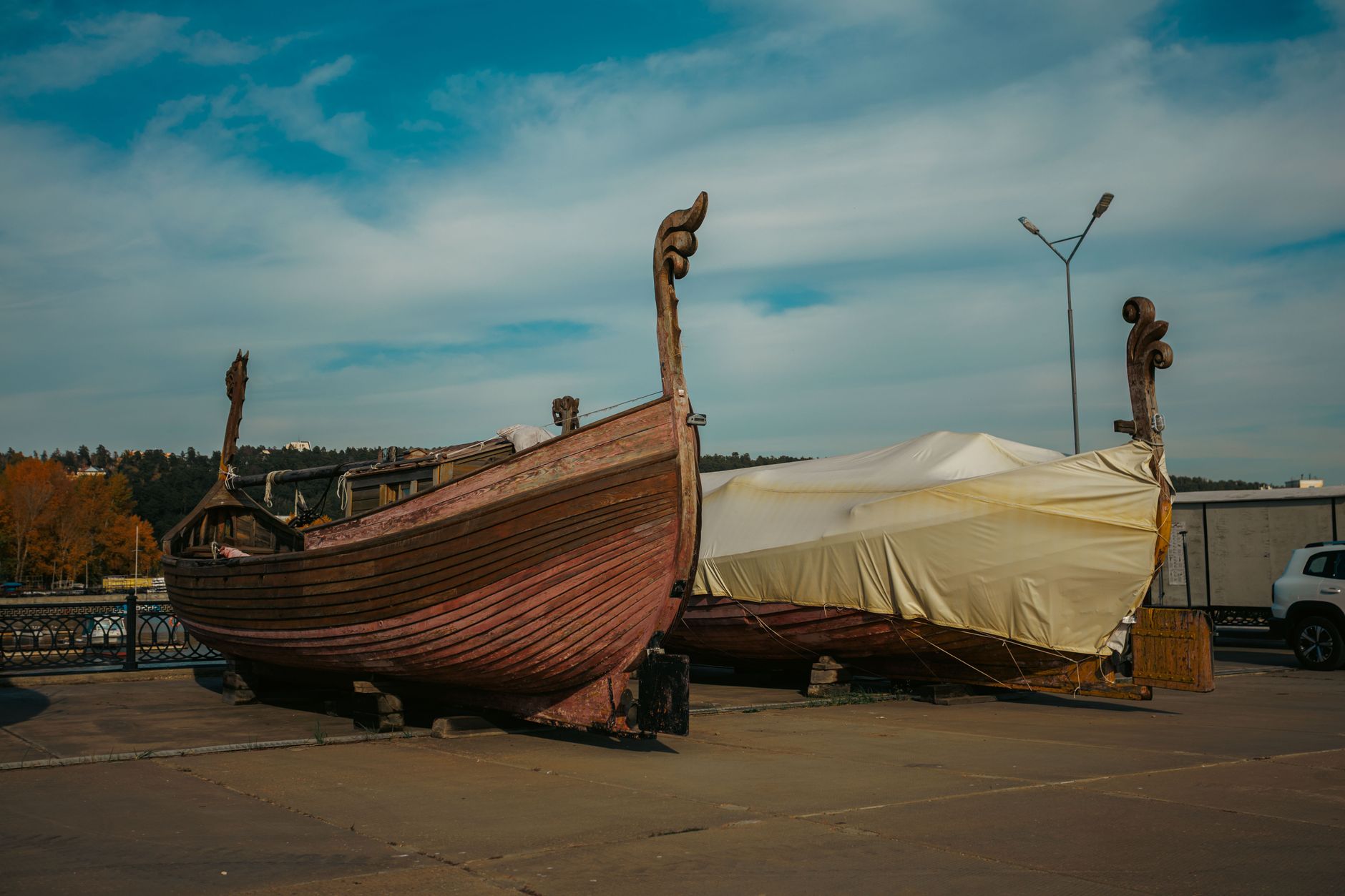 Odyssey Viking ship damage