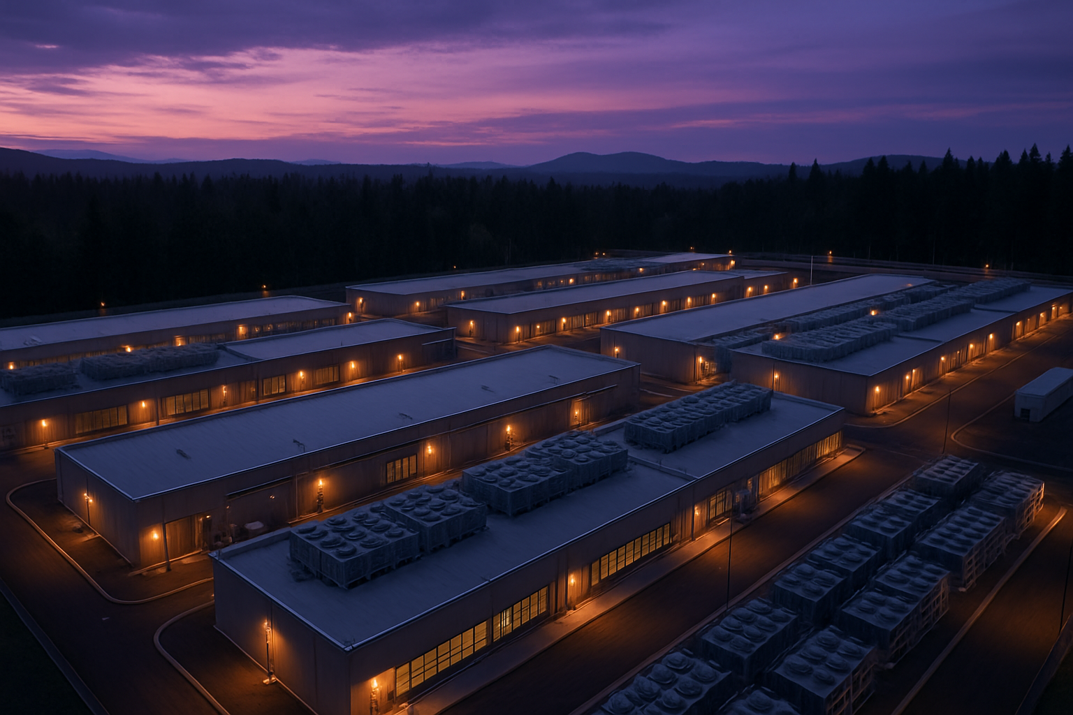 Oregon data center electricity