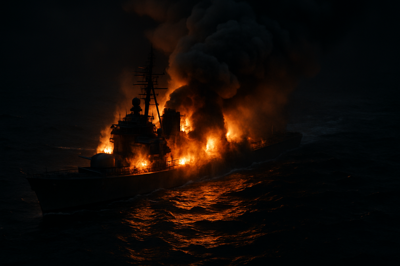 Ukraine hits Russian ships