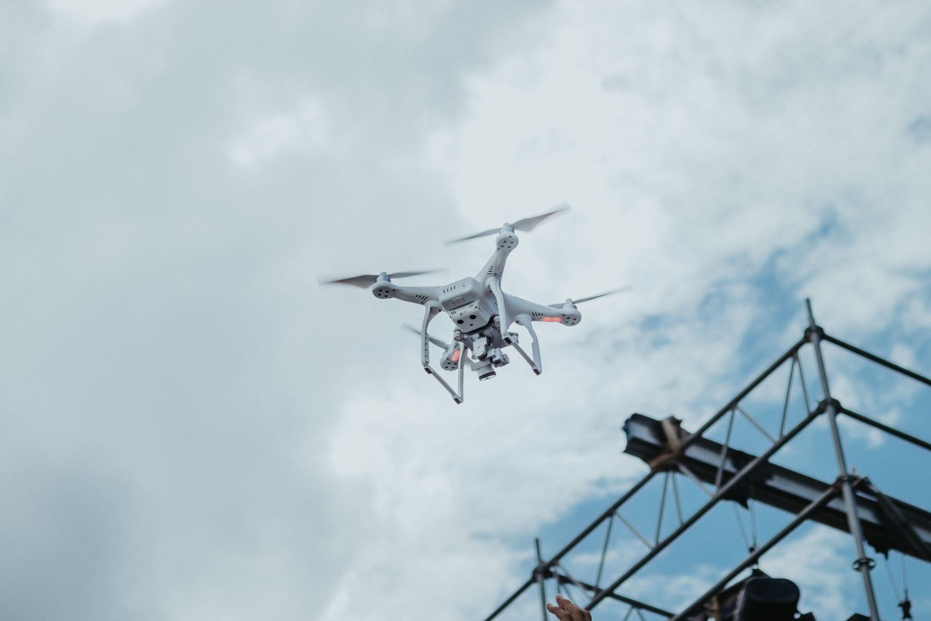 Latvian airspace drone