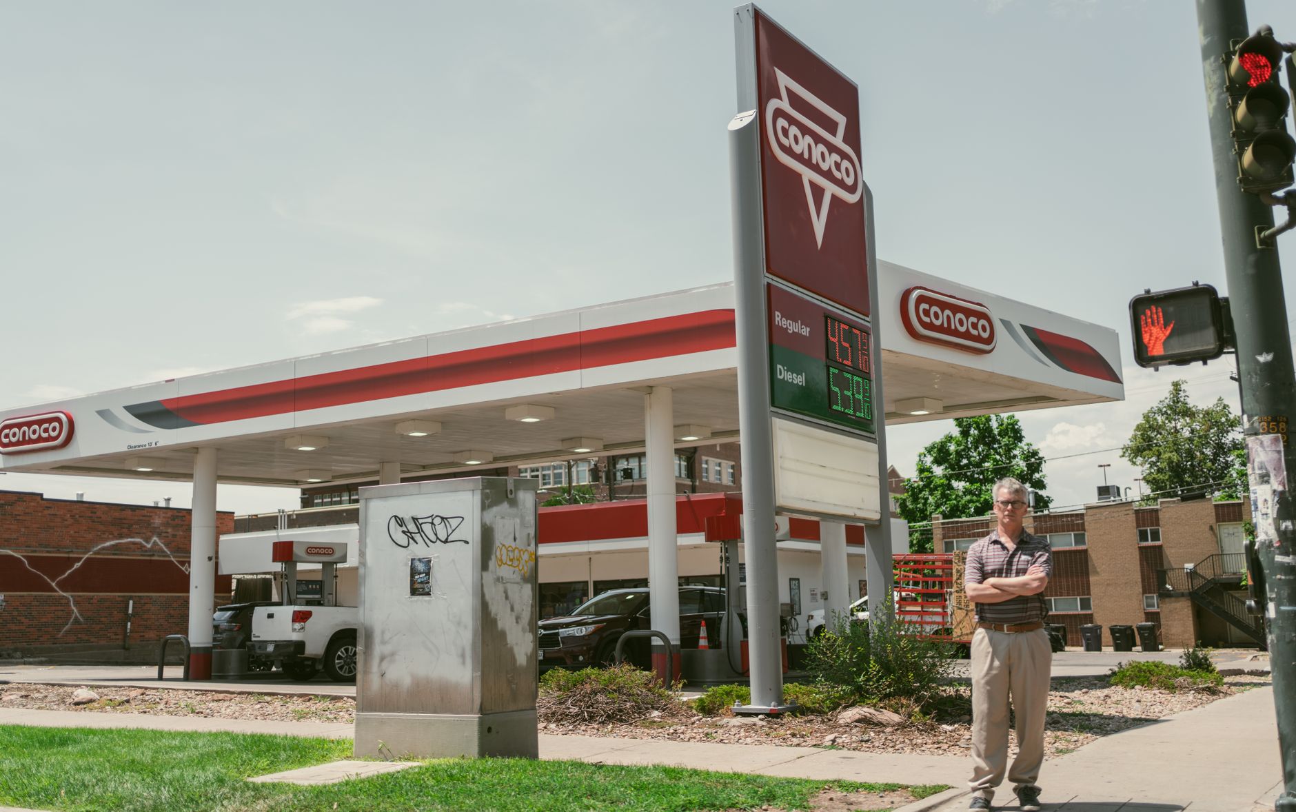 record gas prices