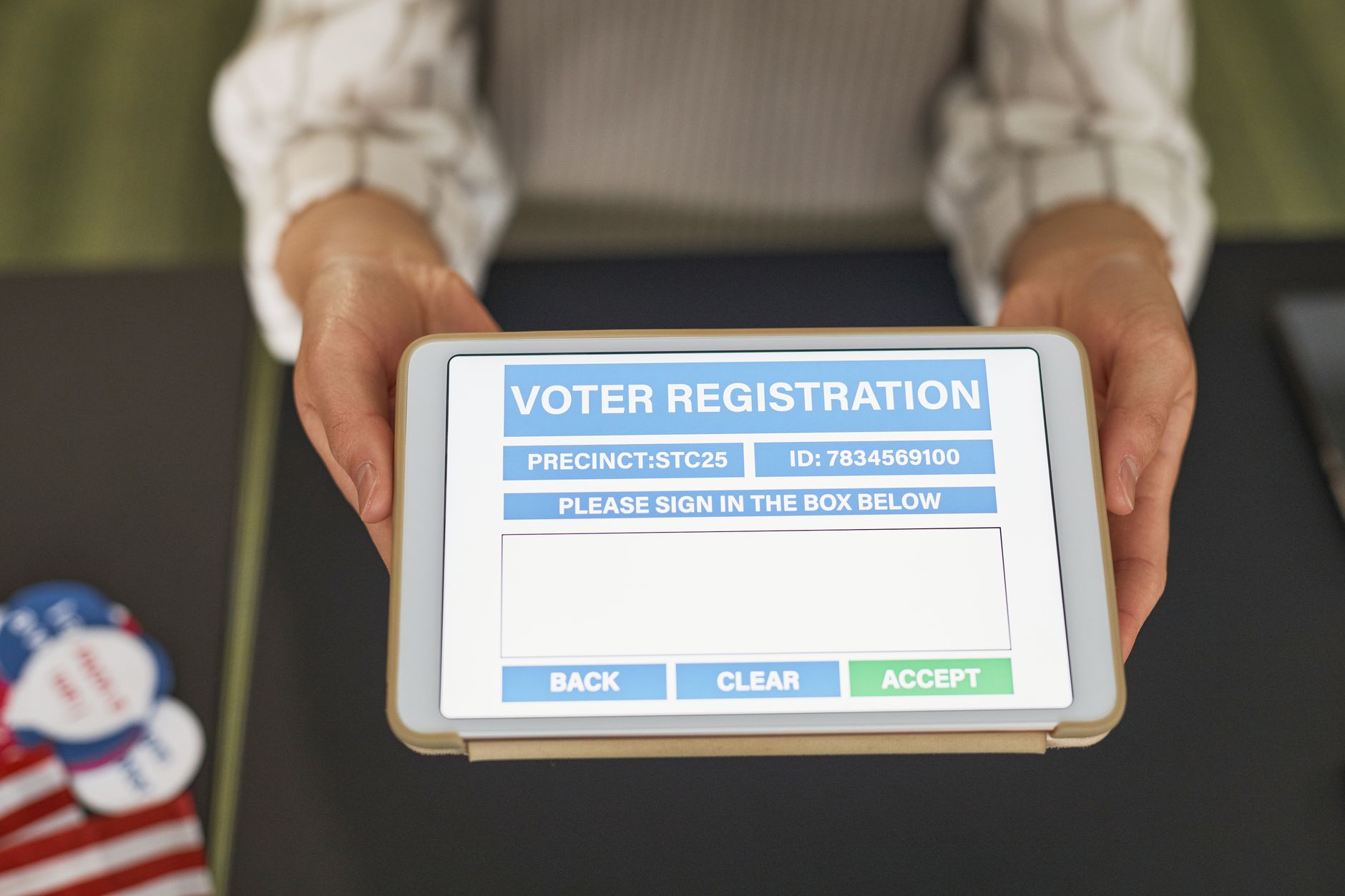Texas voter registration glitch